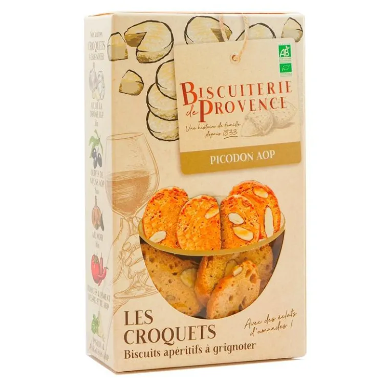 Sale BISCUITERIE DE PROVENCE Croquets bio picodon AOP - 90 g