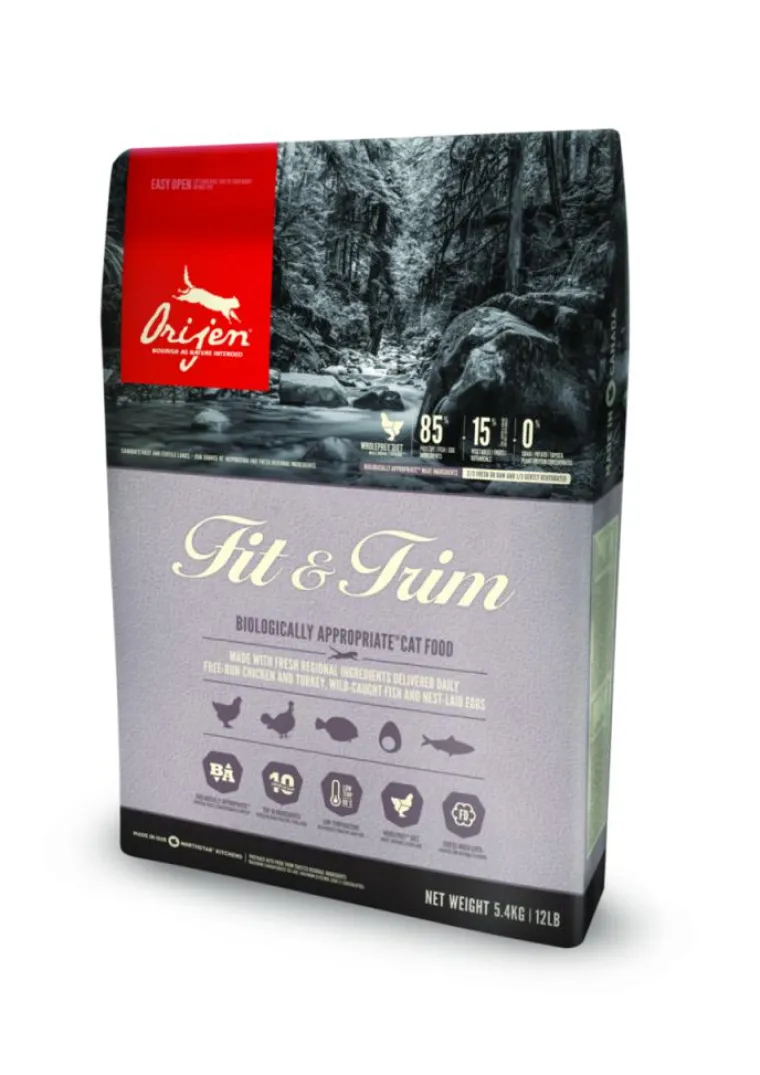 Online ORIJEN Croquette pour chat adulte au poulet Fit & Trim ® - 5,4 kg