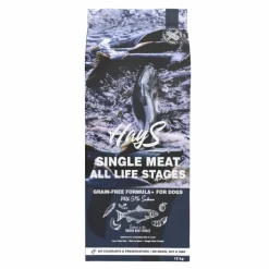 HAYS Croquette pour chien adulte mono-protéine de saumon sans céréales - 12 kg