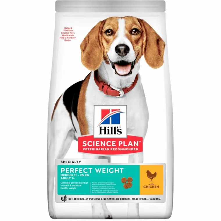 Online HILL'S Croquette pour chien adulte de petite taille Weight au poulet - 12 kg