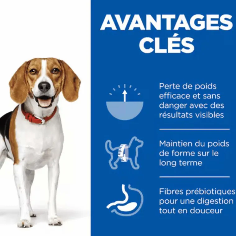 Online HILL'S Croquette pour chien adulte de petite taille Weight au poulet - 12 kg