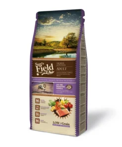 New SAM'S FIELD Croquette pour chien adulte au saumon avec des pommes de terre - 13 kg