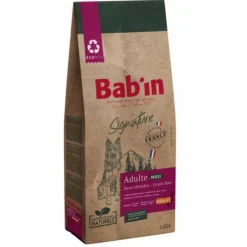 Best BAB'IN Croquettes pour chien maxi adulte au poulet sans céréales Signature - 12 kg
