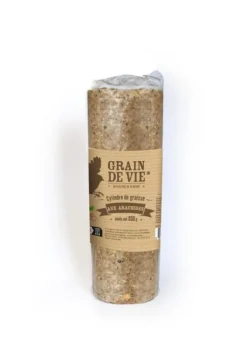 Hot GRAIN DE VIE Cylindre de graisse pour oiseaux du ciel aux arachides - 850 g