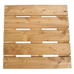 Best ROBIN HOOD Dalle Classique 50 x 50 cm mélèze huilé