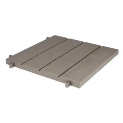 Best EDA Dalle clipsable Polypropylène Taupe 38,4x38,4XH 2 cm