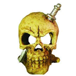 Outlet SUPERFISH Déco Led Tête de mort Résine 12x11x11 cm