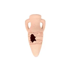Discount ZOLUX Décor d’aquarium amphore sablée beige en céramique 11,5x2,3x10,3 cm