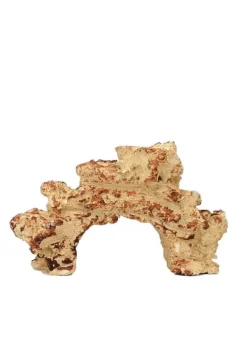 Hot KAEMINGK Décor forme pont en arc en céramique naturelle pour aquarium Tyrol