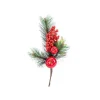 Outlet Décoration de fleurs artificielles pour décoration de Noël - 35 cm