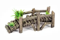 Discount AQUATLANTIS Décoration pour aquarium coloris multicolore Pont Tronc - 22 x 11 x 9 cm