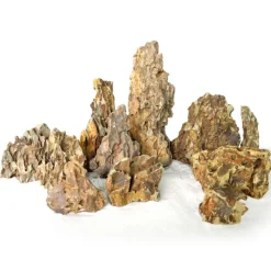 Best REPTILE PLANET Décoration pour aquarium pierre canyon coloris marron Reptiles Planet - Taille S