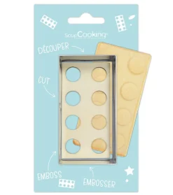 Sale SCRAPCOOKING Découpoir et embosseur brique Mirontaine