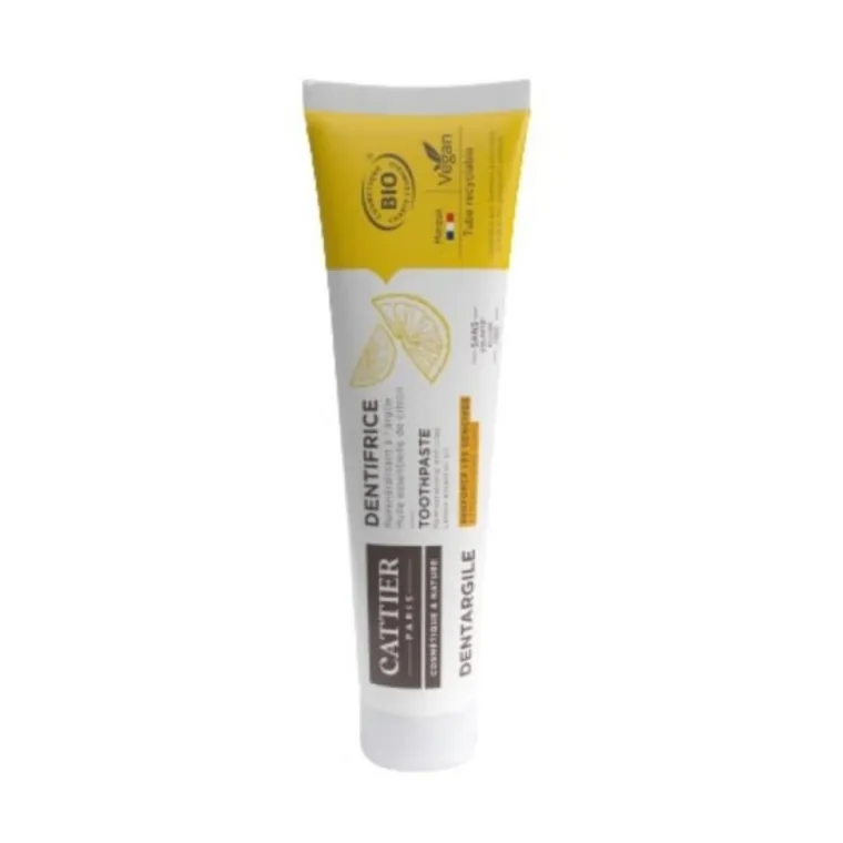 Outlet CATTIER Dentargile citron sans étui - 75 ml