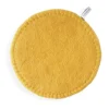Discount AVEVA DESIGN Dessous de plat coloris jaune en laine Duo - Ø 21 cm