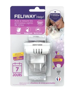 Hot FELIWAY Diffuseur de phéromones pour chat Help - 1 recharge incluse