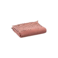 New VIVARAISE Drap de douche en coton coloris blush Julia - 70 x 140 cm