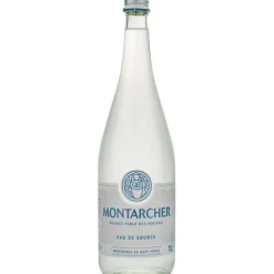Outlet MONTARCHER Eau de source plate en bouteille de verre - 1 L