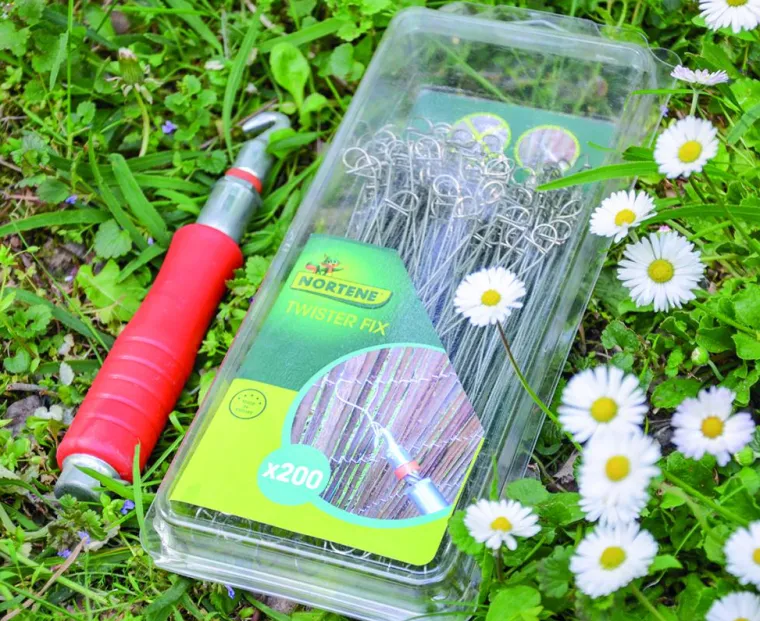 Online NORTENE Ensemble 100 liens et lieur automatique Twister Kit Nortène - 20,4 cm