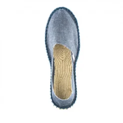 Outlet BLACKFOX Espadrilles unies Eneko Bleu jean