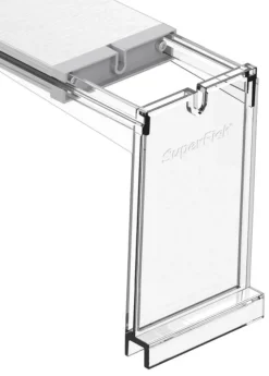 New SUPERFISH Extensions verticales pour éclairage LED Scaper coloris transparent - x 2