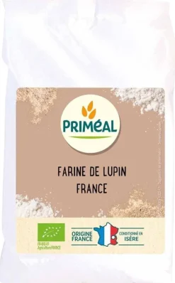Sale PRIMÉAL Farine de lupin bio - sachet de 500 g