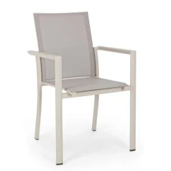 BIZZOTTO Fauteuil en aluminum Konnor Rastin