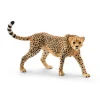 Clearance SCHLEICH Figurine Guépard femelle Série Animaux sauvages 3,7x3,9x6,1 cm