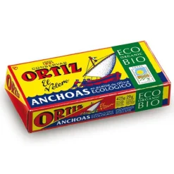Clearance ORTIZ Filets d'anchois à l'huile olive bio - 47 g