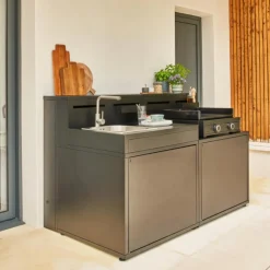 Sale FORGE ADOUR Fileurs x 2 en acier pour meuble support - 16,2 x 3 x 108,2 cm