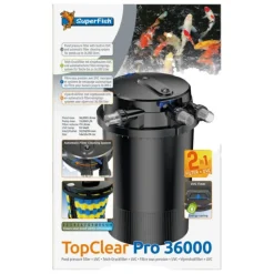New BLUE CORAL Filtre à UV pour bassin - SUPERFISH BASSIN Top Clear Pro 36000 - 36m³