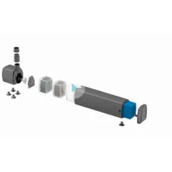 Clearance BLUE CORAL Filtre aquarium grande capacité, AQUATLANTIS Cleansys 600 - 80 à 160L