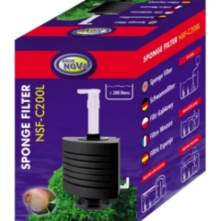 Sale BLUE CORAL Filtre exhausteur aquarium jusqu'à 200L - AQUA NOVA NSF-C200L