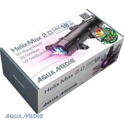 Outlet BLUE CORAL Filtre UV aquarium, efficacité maximale, AQUA MEDIC Helix Max 2.0 - 18W