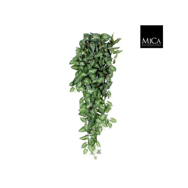 Hot Fittonia artificiel vert en chute 80x30x15 cm