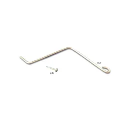 Best ROUTE D'OR Fixation en inox pour plancher de ruche 15,5x4,5