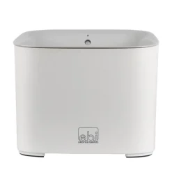 New EBI Fontaine à eau pour chat coloris blanc en plastique Manoa - 3 L