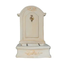 Online HAIRIE GRANDON Fontaine romantique en pierre reconstituée imitation pierre vieillie beige - 96 cm