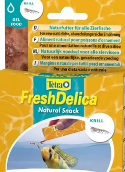 TETRA Friandise naturelle au krill, FreshDelica - 16 doses de 3g - 48g
