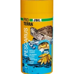 Sale JBL Friandises à base de poissons entiers et de crevettes pour cistudes et tortues d'eau Proterra Pescarus - 1 L
