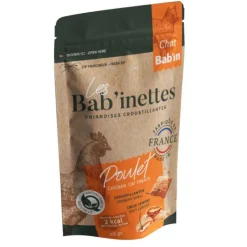 Best BABIN Friandises pour chat au poulet Bab'in Les Bab'inettes - 60 g