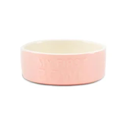 Discount SCRUFFS Gamelle pour chiot, chaton, lapin et cochon d'Inde coloris rose en grès ma première gamelle – 13 x 13 x 5 cm