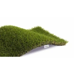 Outlet EXELGREEN Gazon synthétique soft recyclable épaisseur 25 mm coloris vert - le rouleau de 3 m x 1 m.