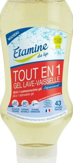 Hot ETAMINE DU LYS Gel lave-vaisselle tout en un Etamyne du Lys - 870 ml