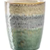 LEONARDO Gobelet en céramique réactive bleu, gris et beige Matera - 300 ml