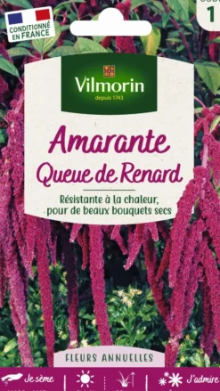 Hot VILMORIN Graines de Amarante Queue de Renard - graines à semer