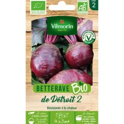 Discount VILMORIN Graines de betterave de détroit 2 bio - graines à semer