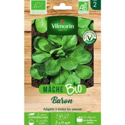 VILMORIN Graines de mâche baron bio - graines à semer