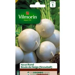 Outlet VILMORIN Graines de navet rond boule de neige - graines à semer