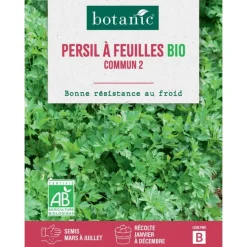 Online BOTANIC® Graines de persil à feuilles commun 2 bio - graines à semer